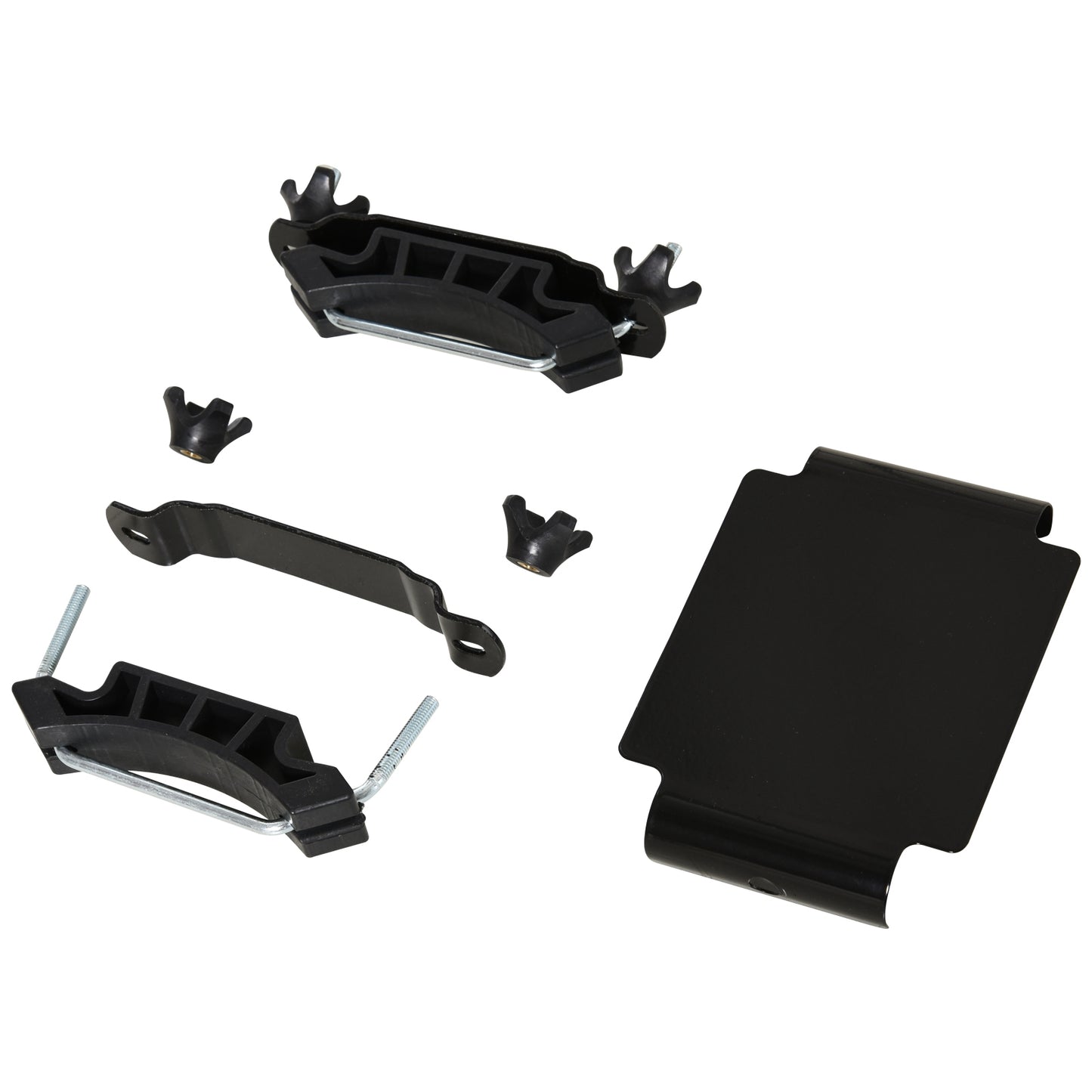 64"/43" x 39" Car Roof Rack, Length Adjustable Roof Basket, Universal Rooftop Cargo Carrier Basket with U-bolts, 220 lbs
