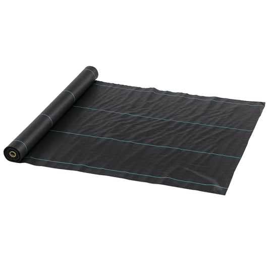 3ft x 164ft Weed Barrier, Landscape Fabric, for Greenhouse Yard Garden Weed Control, Heavy-Duty & Easy Setup, 2oz