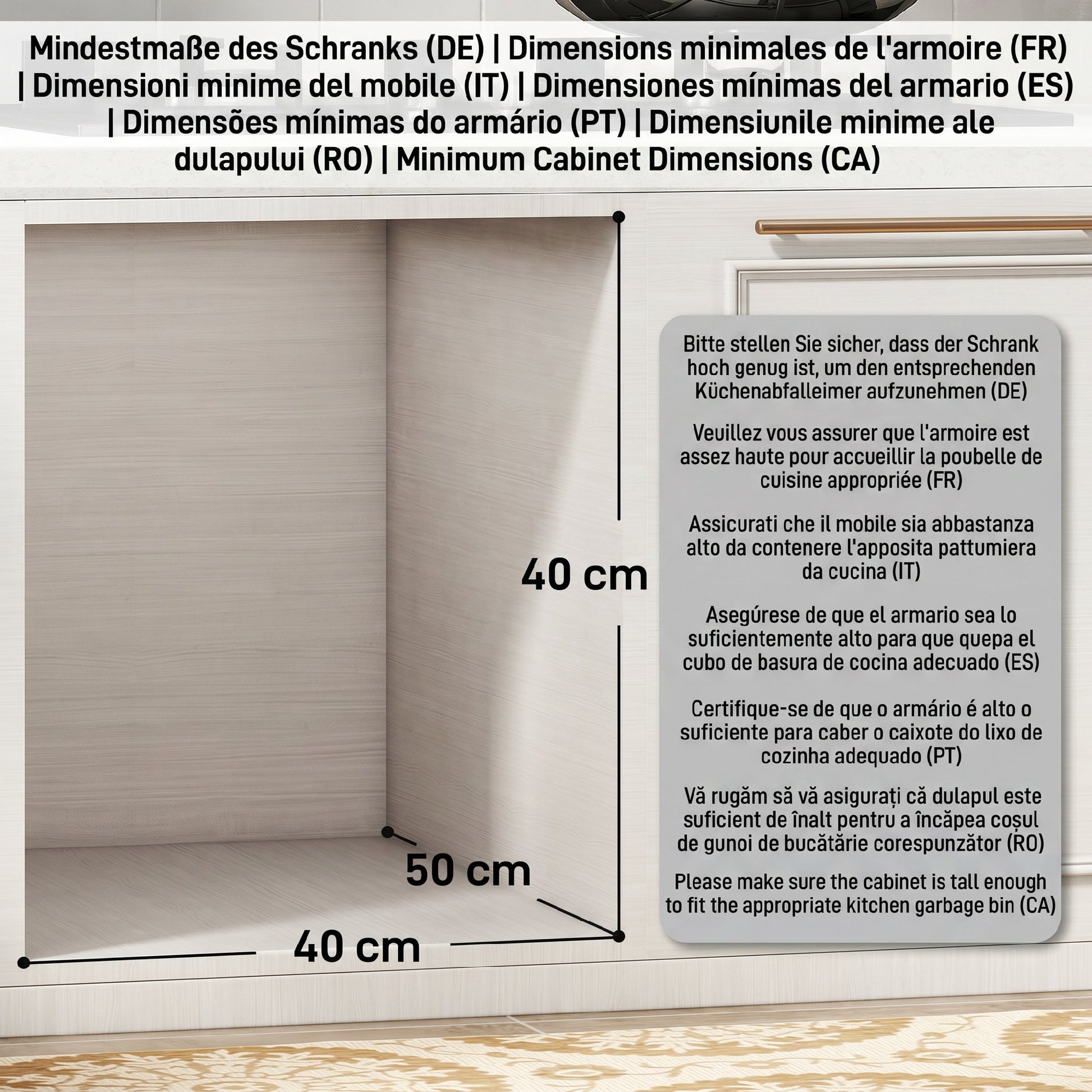 Pull Out Bin, Under Sink Garbage Can with 2 Removable Compartments (4 gallon Each) for Kitchen Waste, Light Grey