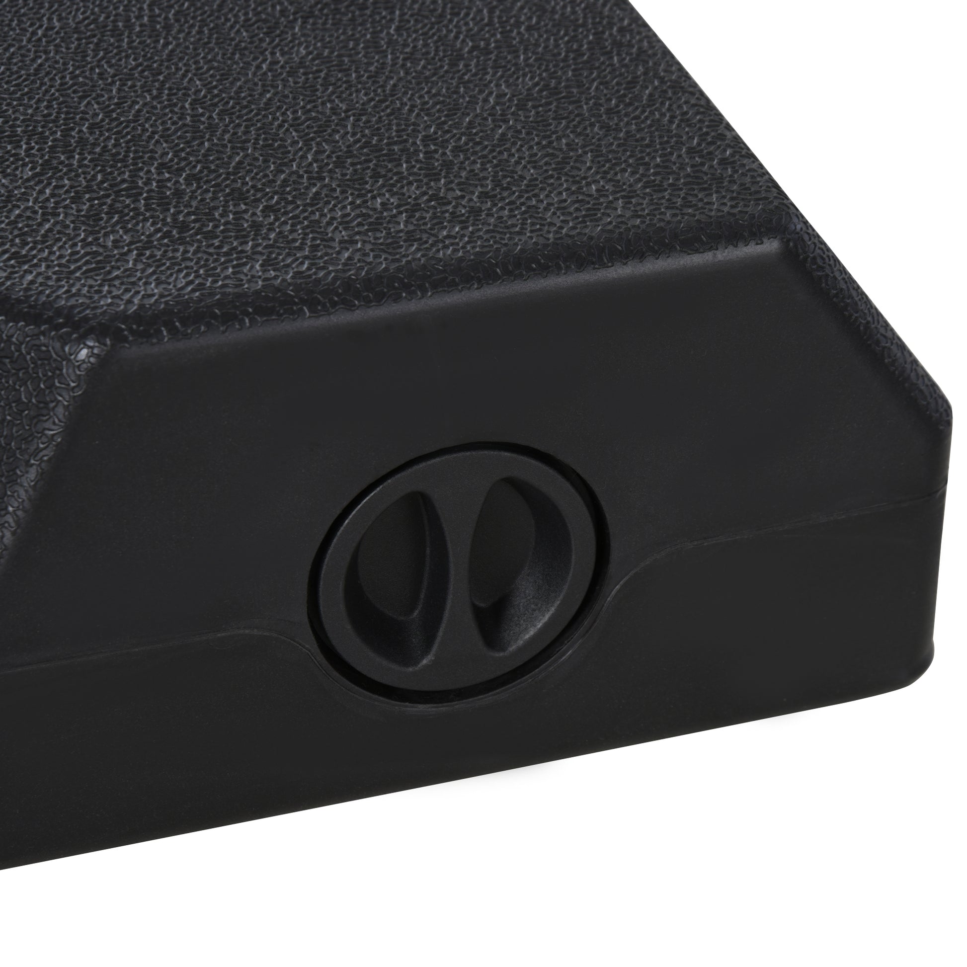 Umbrella Stand Fitting 2" Poles and Steel Base with 4 Fillable Plastic Weights, 158lbs Sand or 132lbs Water Filled, Blac