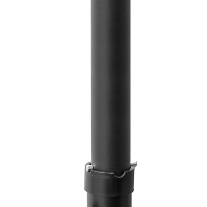 8.5FT Offset Patio Umbrella with 360° Rotation, Outdoor Cantilever Roma Parasol Hanging Sun Shade Canopy Shelter with Cr